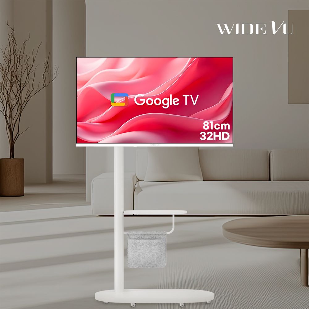 화이트에디션 81cm(32인치) 스마트TV 타원형 삼탠바이미 세트 이동식TV 와이드무빙뷰 가격 비교 와이드뷰 화이트에디션 81cm(32인치) 스마트TV 타원형 삼탠바이미 세트 이동식TV 와이드무빙뷰