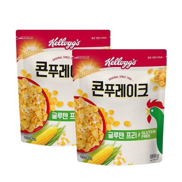 미니 시리얼 2봉 증정 + 콘푸레이크 530g*2개