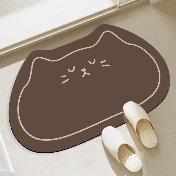 일상색감 고양이 빨아쓰는 규조토발매트 (5colors)