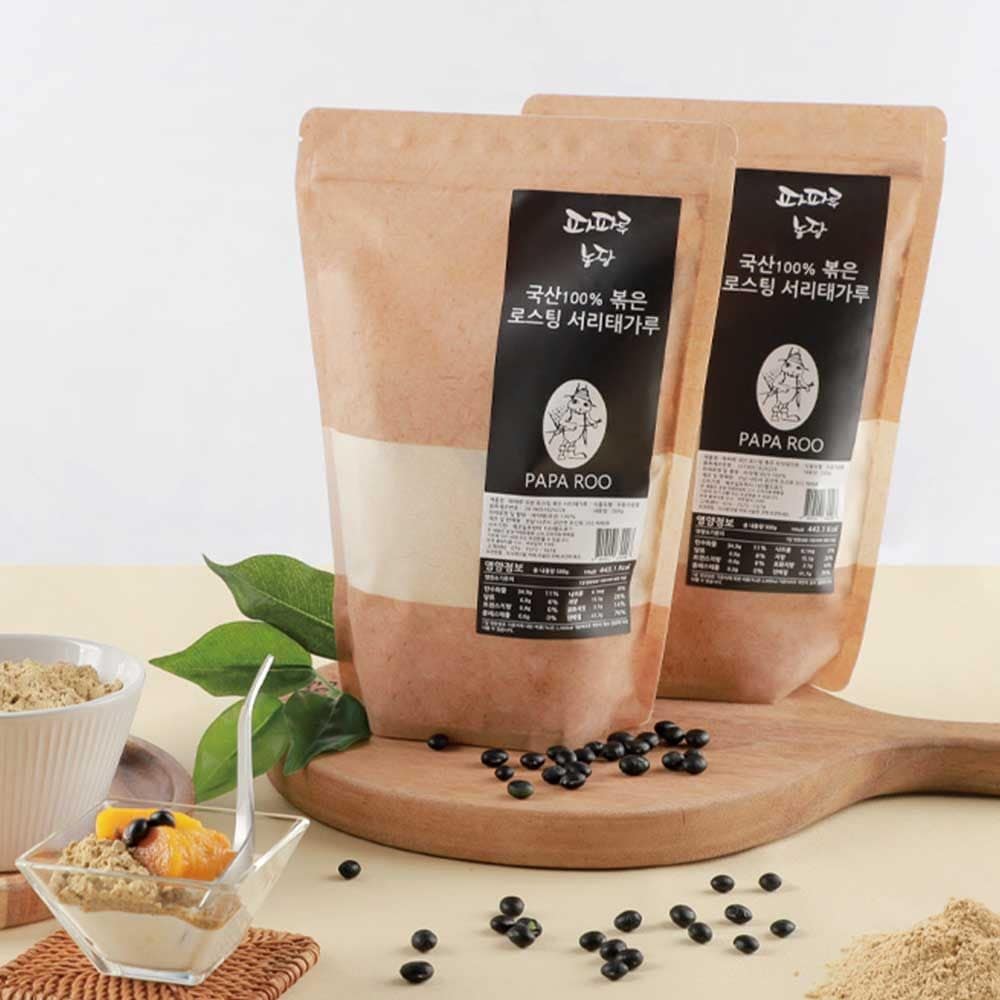 파파루 국산 로스팅 볶은 서리태 가루 가격 비교 파파루 파파루 국산 로스팅 볶은 서리태 가루