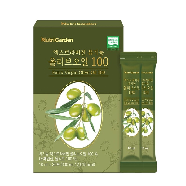 엑스트라버진 유기농 올리브오일 100 스틱 30포 1박스