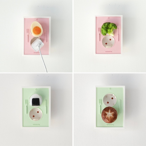 브로콜리 단독 OUTLET PLUG COVERㅣ음식 콘센트 마개