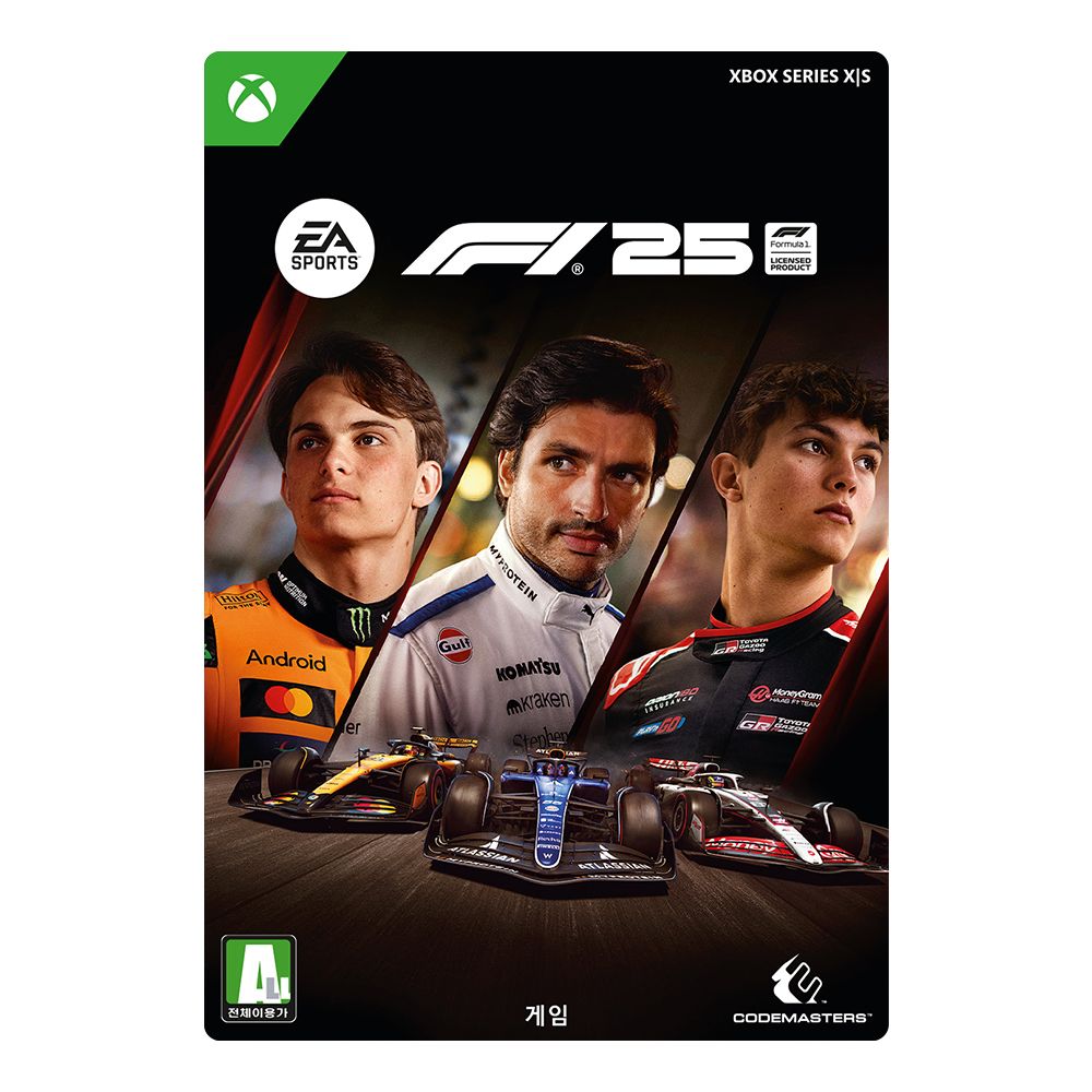 EA SPORTS F1 25 스탠다드 에디션 Digital Code 가격 추이 Xbox EA SPORTS F1 25 스탠다드 에디션 Digital Code - 최저가 83,000원