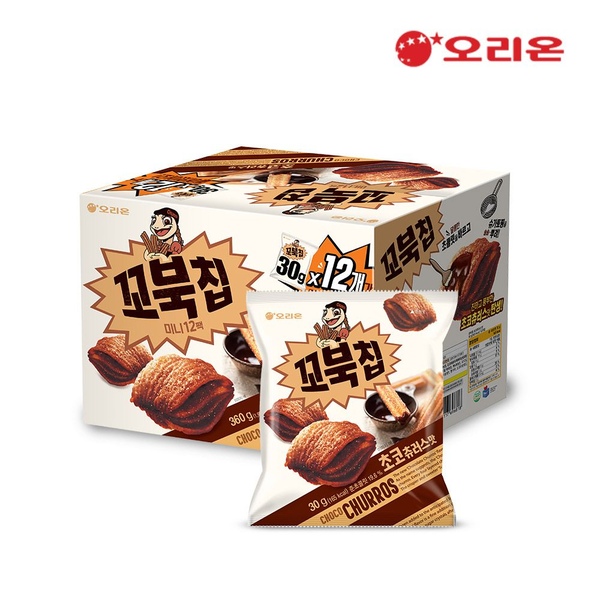 꼬북칩 초코츄러스 미니30g 12입