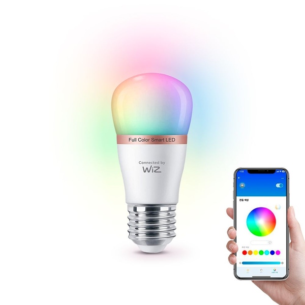 위즈 컬러 미니 LED 스마트전구 Matter 지원 E26