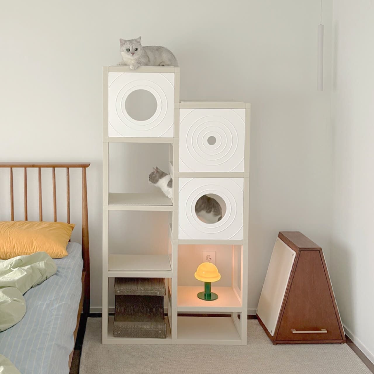 CUBICS pet キャットタワー 2x4［7色］ | Ohouse(オーハウス)