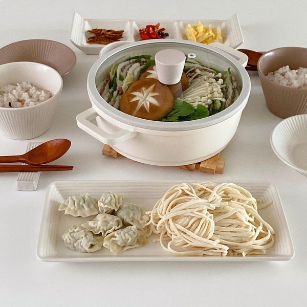[오늘의집 단독] 국내생산 인덕션겸용 어스 찌개 전골냄비 20cm