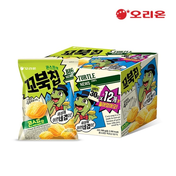 꼬북칩 콘스프 미니 30g*12입