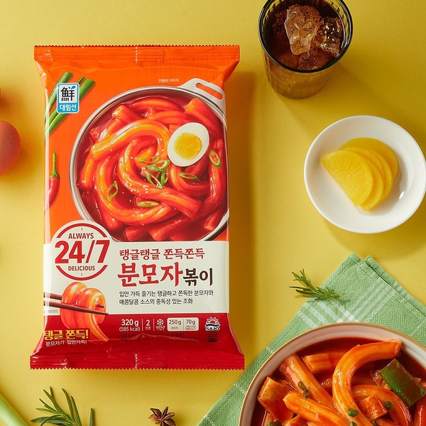 24/7 분모자볶이 320g*2개/3개/5개