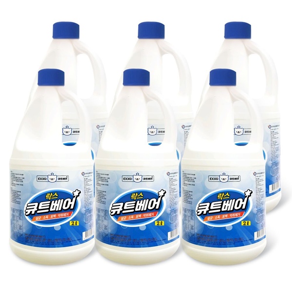큐트베어 락스 12kg (2L x 6개)