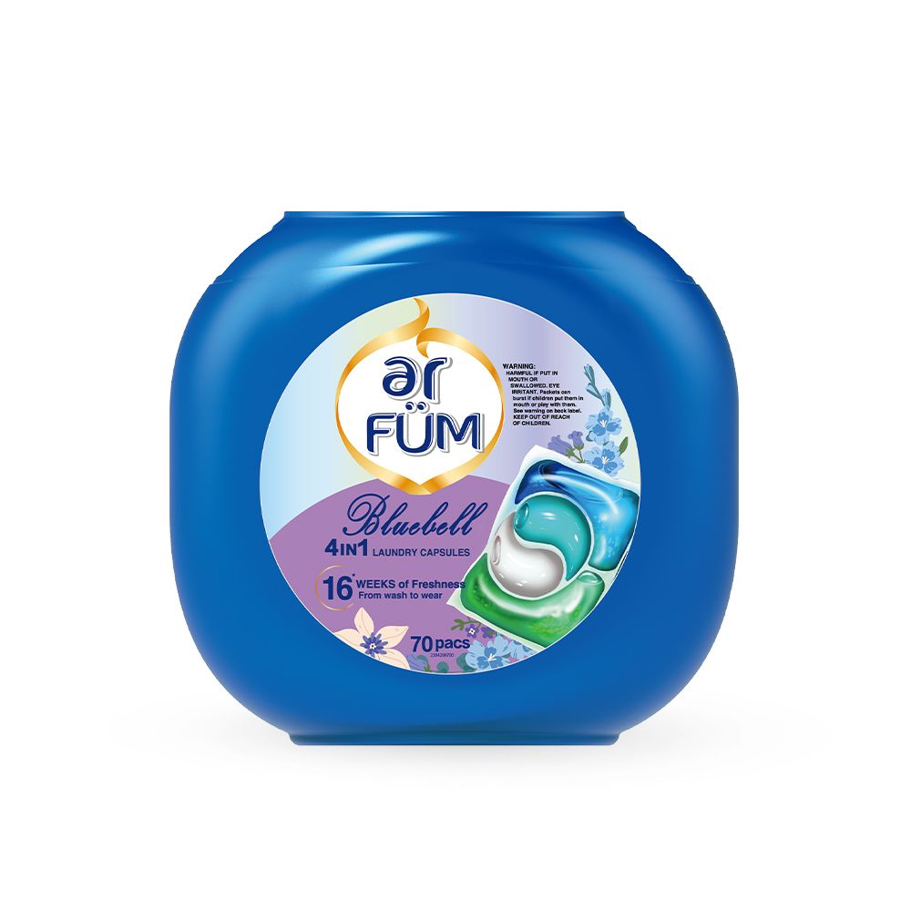카포드 NEW 아로퓸 4in1 콤팩트 캡슐세제 블루벨 70개입