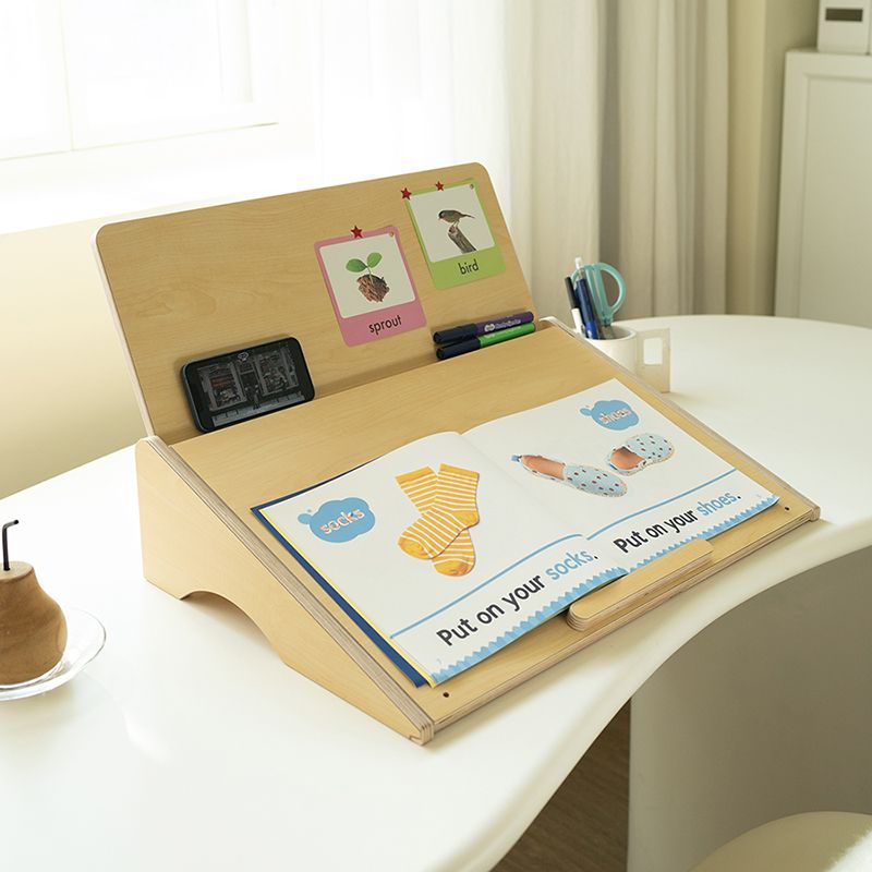 오늘의집 플레이블 2단 프리미엄 바른 독서대 필기대 북스탠드 BOOK UP