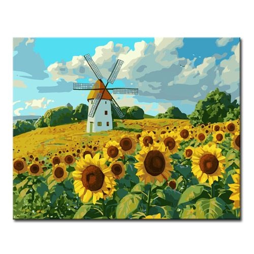 3+1 DIY 명화그리기 풍경 40x50cm L160_해바라기와 풍차