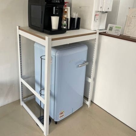 조립식 1단선반 세탁기 위 선반 건조기 식기세척기 식세기 위 수납 선반 오븐 철제 받침대