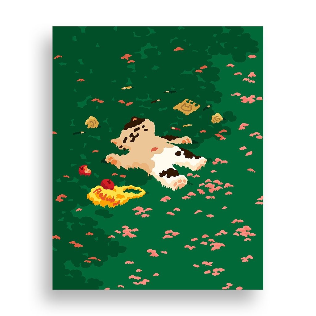 DIY 명화그리기 초록빛 낮잠 40x50