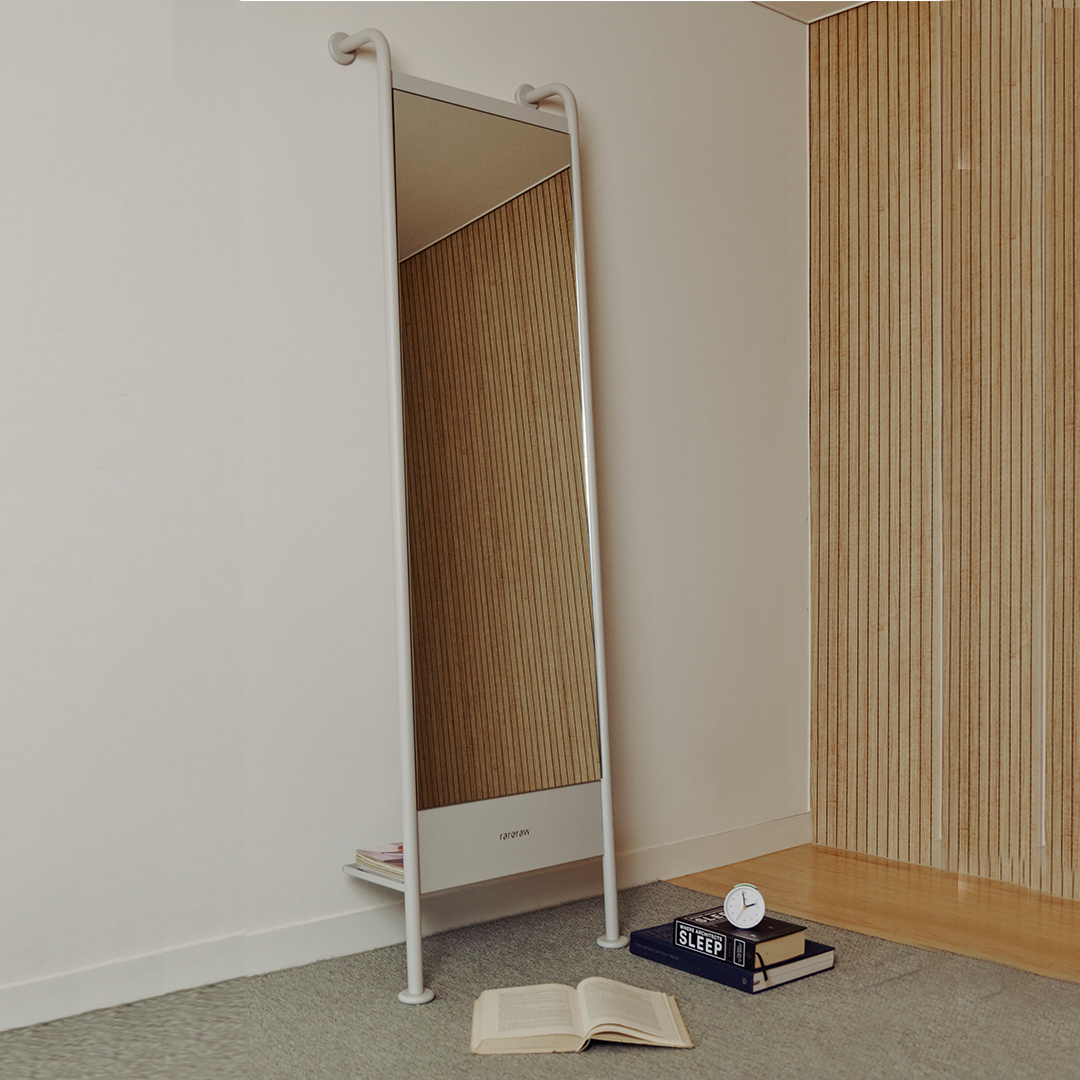 rareraw POLES ミラー［6色］ オレンジ グリーン グレー シルバー