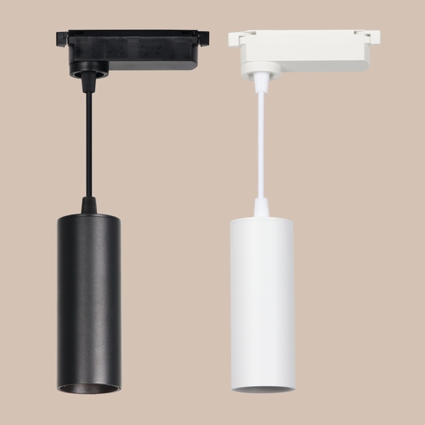 LED 카네스 원형 레일 펜던트 COB 10W 스포트 레일 조명 식탁등 1M 플리커로우