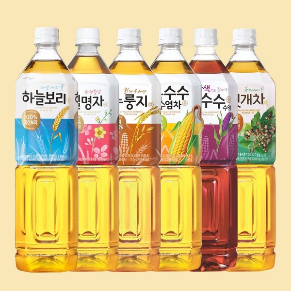 하늘보리/헛개/옥수수 등 차류 7종 1.5L*6개