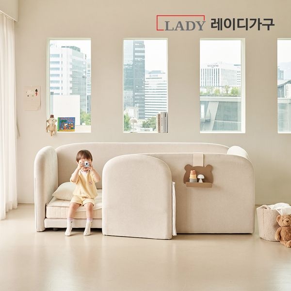 푸딩 기능성 패브릭 데이베드 SS/Q (오픈형/가드형/도어형)