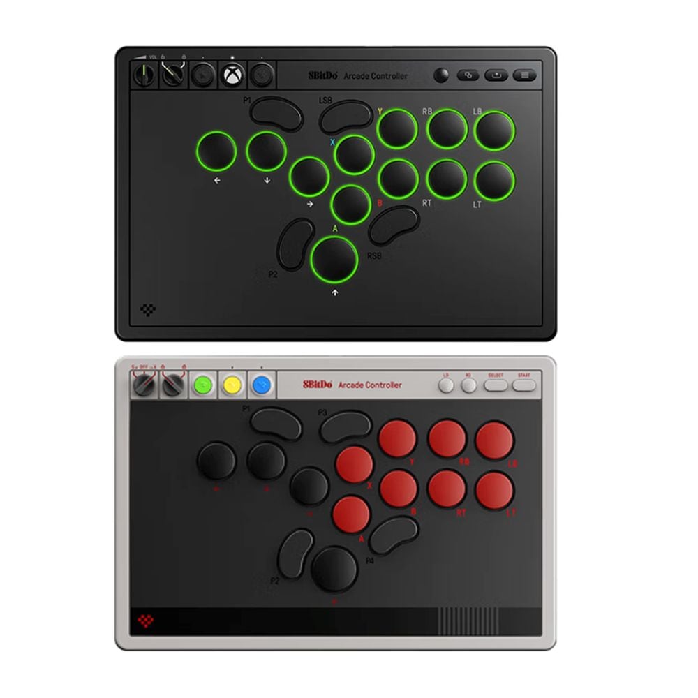 8BITDO 히트박스 레버리스 아케이드 컨트롤러 윈도우지원