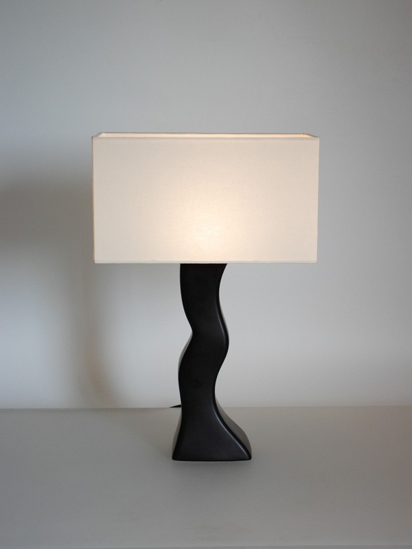 WILLOW LAMP - deep black