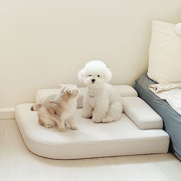 메이트 조야 아쿠아패브릭 강아지 고양이 반려동물 펫소파 펫베드