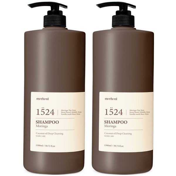 1+1 코코넛오일 딥클렌징 대용량 샴푸 1500ml 약산성 퍼퓸 두피 미용실 향기좋은