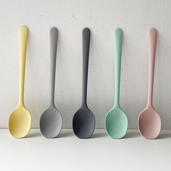 이지실리 실리콘 조리도구 요리스푼(소) 5colors