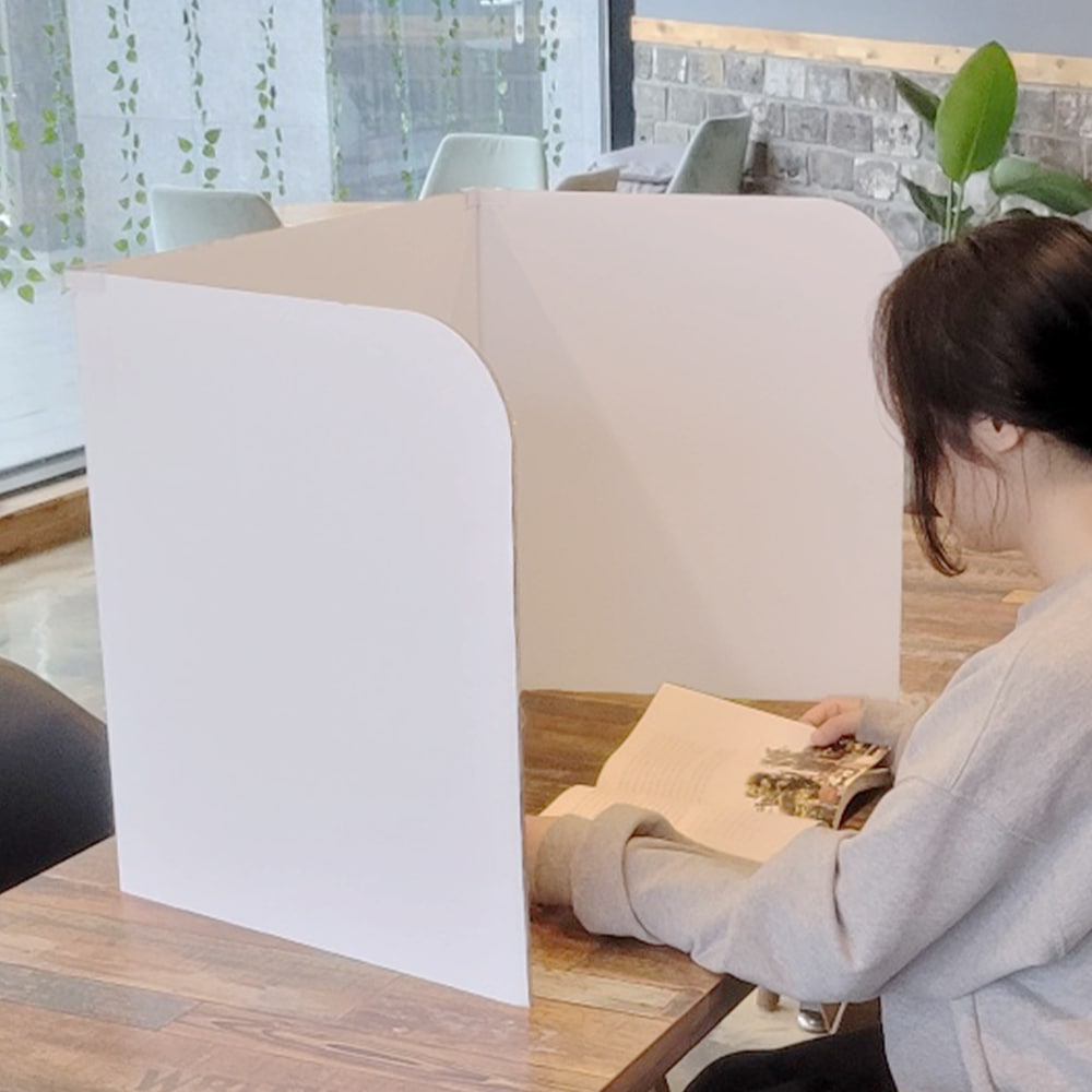 초경량 골판지 책상 칸막이 방음 가림막 이동식 종이 파티션 사무실 독서실 학교 가격 추이 위드미마켓 초경량 골판지 책상 칸막이 방음 가림막 이동식 종이 파티션 사무실 독서실 학교 - 최저가 7,900원