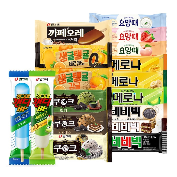 빙그레 빙그레 바 아이스크림 20개 + 20개 골라담기