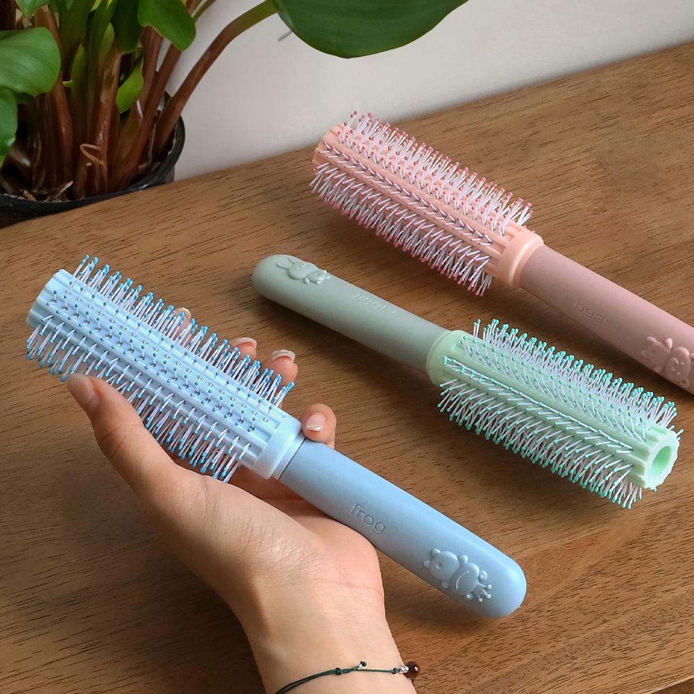 오늘의집 공간라움 스타일링 드라이브러쉬 헤어롤빗 앞머리 볼륨빗 3color