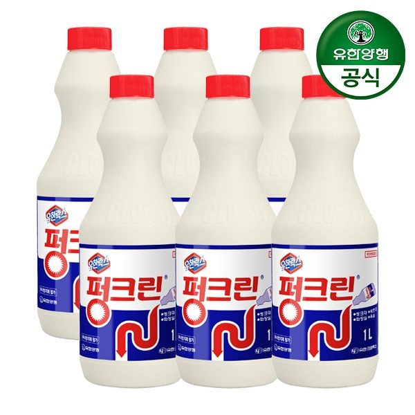 유한락스 펑크린 1L 6개