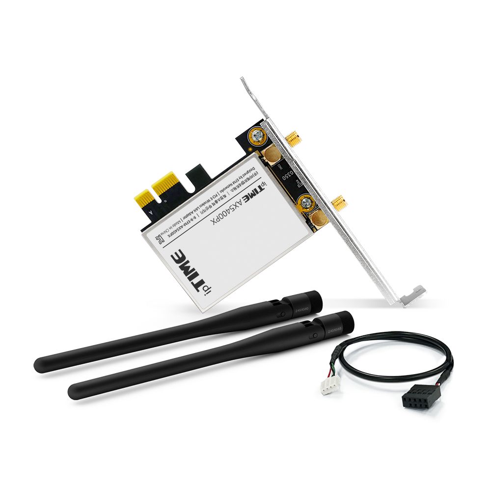 ipTIME AX5400PX Wi-Fi 11ax PCI-Express 무선랜카드 가격 비교 아이피타임 ipTIME AX5400PX Wi-Fi 11ax PCI-Express 무선랜카드