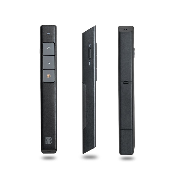 PAN1000 무선 프리젠터 레드 레이저 건전지 블랙