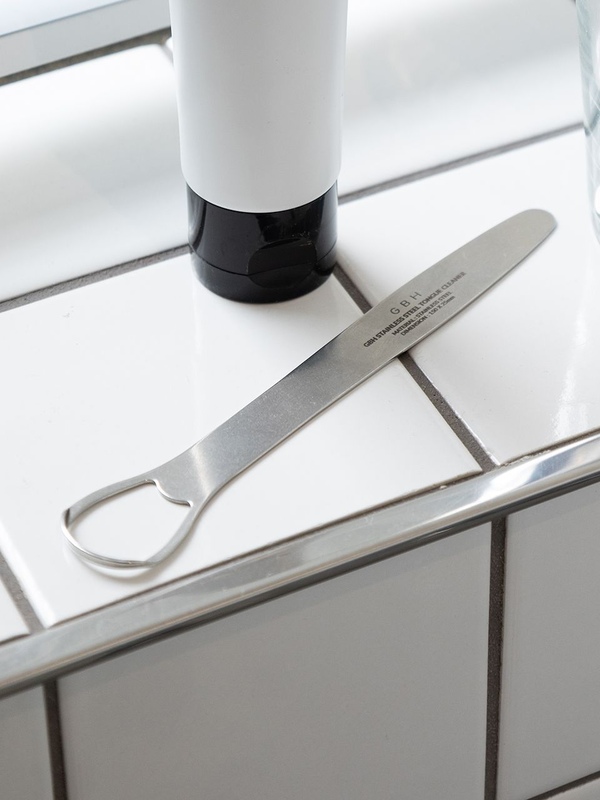 STAINLESS STEEL TONGUE CLEANER 스테인리스 혓바닥 클리너