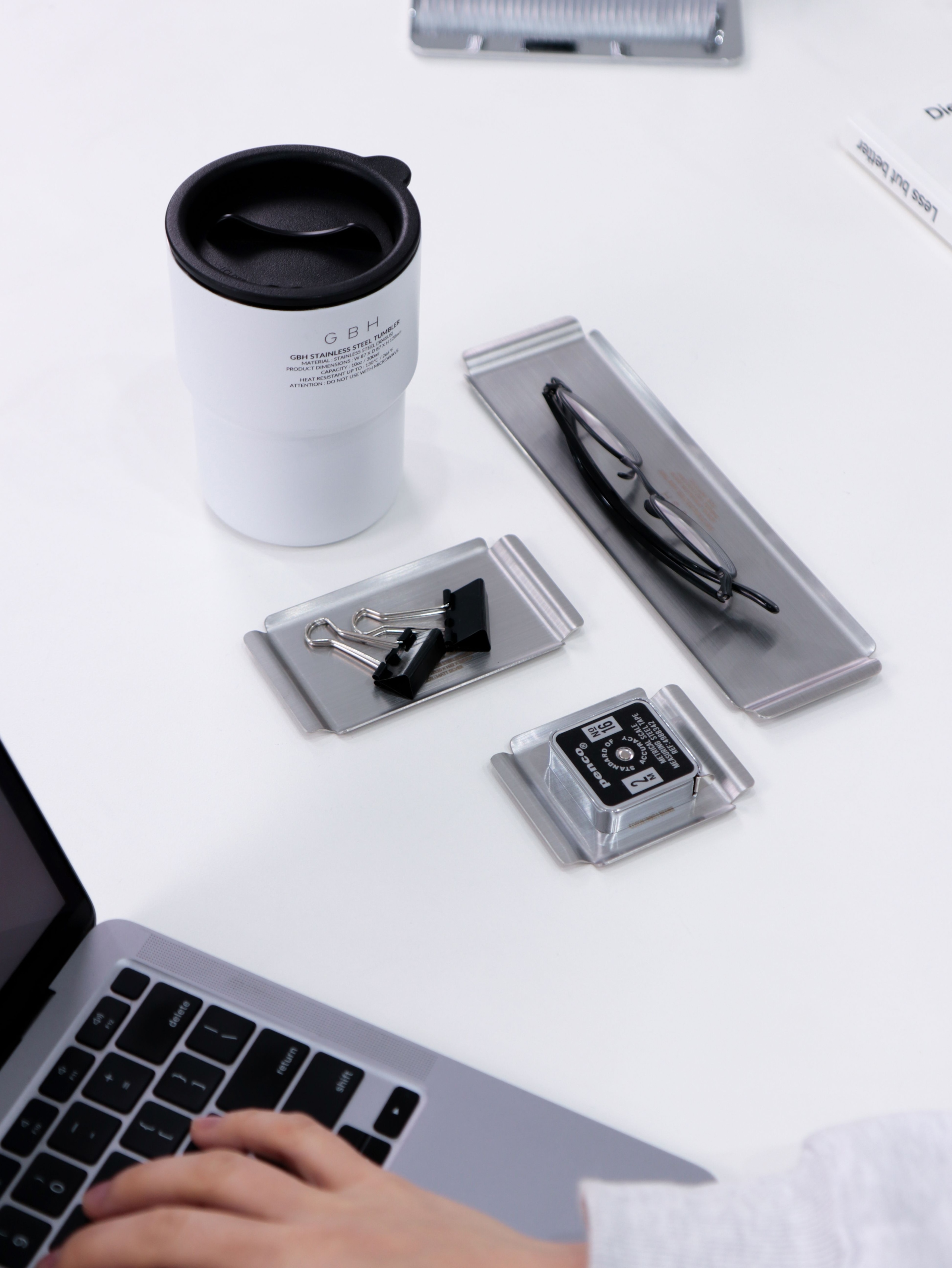 GBH STAINLESS STEEL MINI TRAY 미니 스틸 트레이 (3 SIZES)