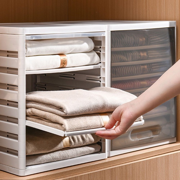 내맘대로 칸조절! 2세대 칸조절 옷정리트레이 옷정리함 3size