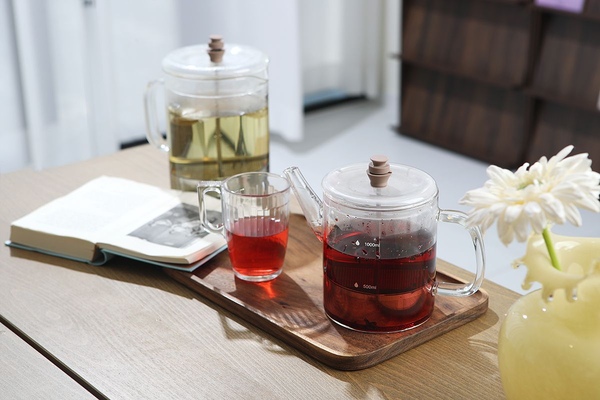 인덕션 IH 내열유리 주전자 티포트 2.5L
