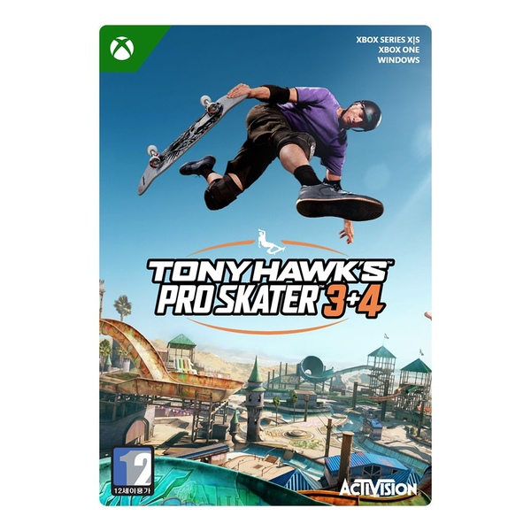 Xbox/Windows 토니 호크의 프로 스케이터 3+4 스탠다드 Digital Code