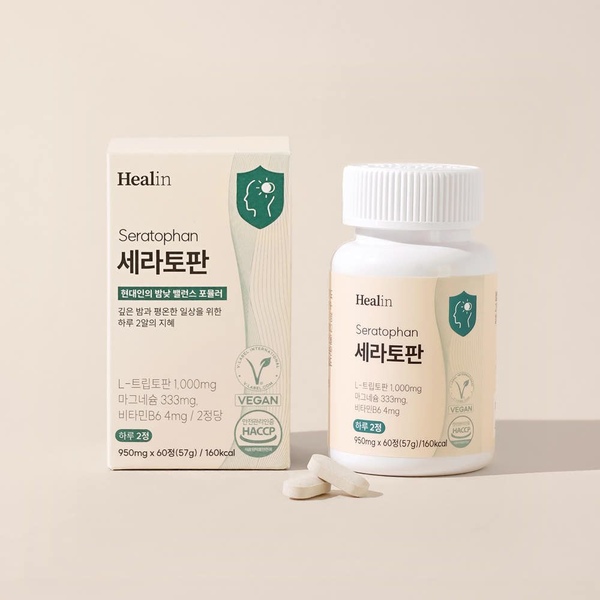 세라토판 L-트립토판 1g 세로토닌 전구체