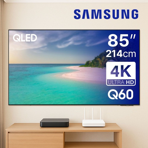 [리퍼] 85형 215cm 85Q60 QLED 4K UHD 스마트TV 티비