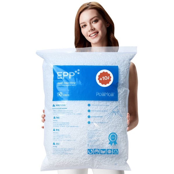 EPP 빈백 충전재 50L+10L 추가 (총 60리터)