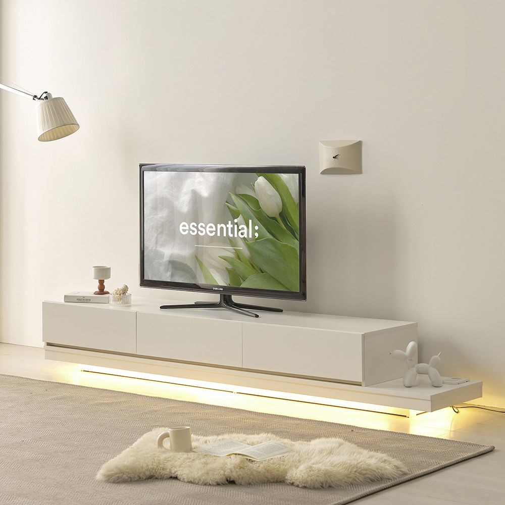 오늘의집 네시노 세렌 LED 확장형 티비다이 tv장 거실장 1800/2100