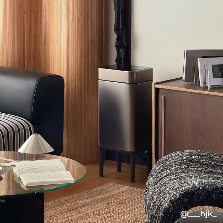 [30L 스텐 무광 신규 출시!] 12시간마다 자동살균 스텐430 센서휴지통 20L/30L