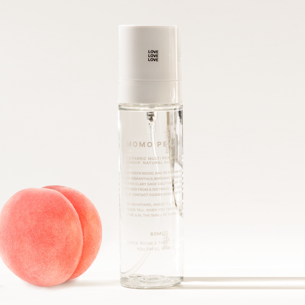 오늘의집 품명 생복숭아 룸&패브릭 퍼퓸, Momo Peach. 80ML