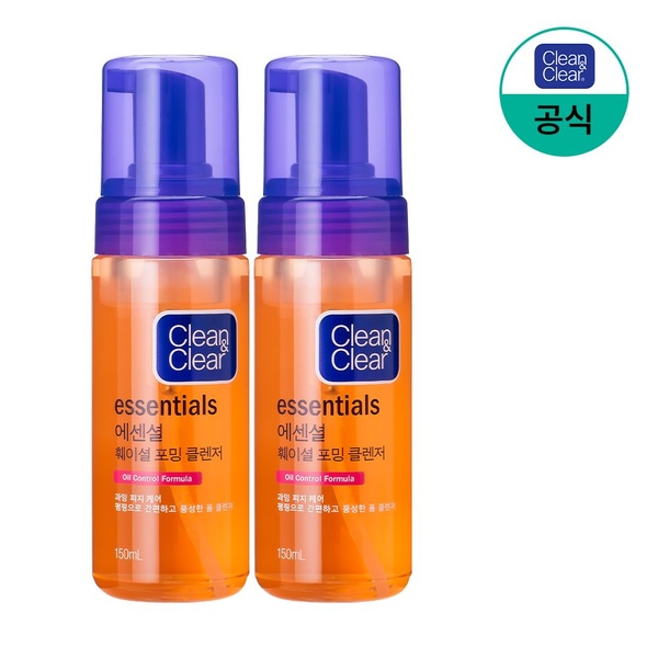 에센셜 훼이셜 포밍 클렌저 150mlx2