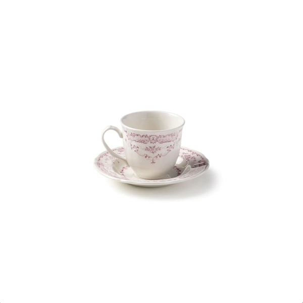 Rose Tea Cup & Saucer