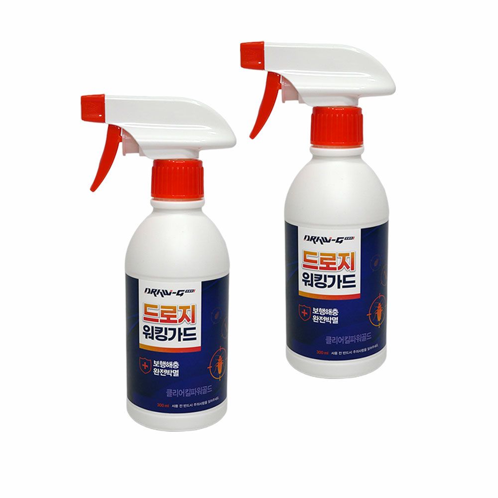 1+1 강력한 바퀴벌레약 워킹가드 300ml 지네 개미 벌레 퇴치 살충제 가격 비교 드로지 1+1 강력한 바퀴벌레약 워킹가드 300ml 지네 개미 벌레 퇴치 살충제