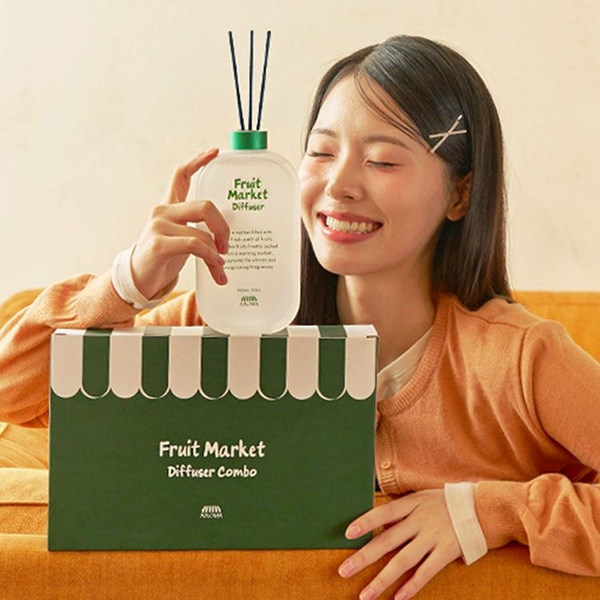 후르츠마켓 디퓨저 550ml 2개입 선물세트
