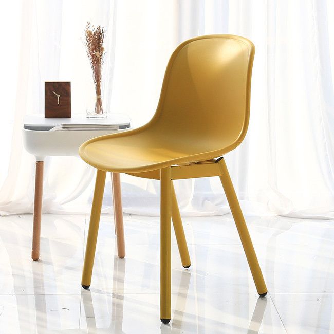 KANADEMONO Shell Chair クリア シンプル オフィスチェア | ダイニング